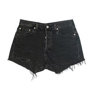 Levi's Black Jean Shorts